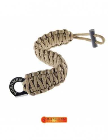 Bratara de supravietuire din paracord Coyote Bushmen, 6m