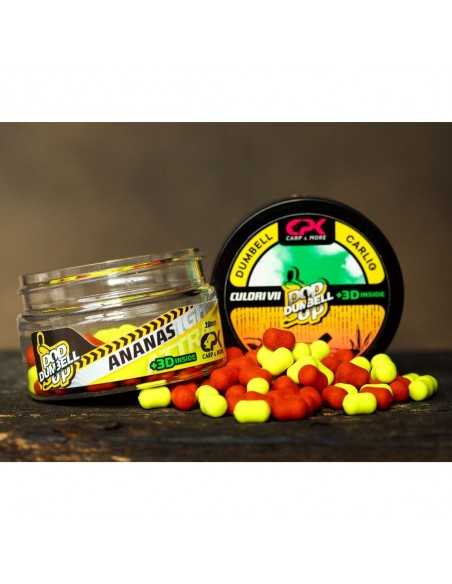Pop-Up CPK 3D Dumbell, Ananas, 10mm Pop-Up CPK 3D Dumbell, Ananas, 10mm
