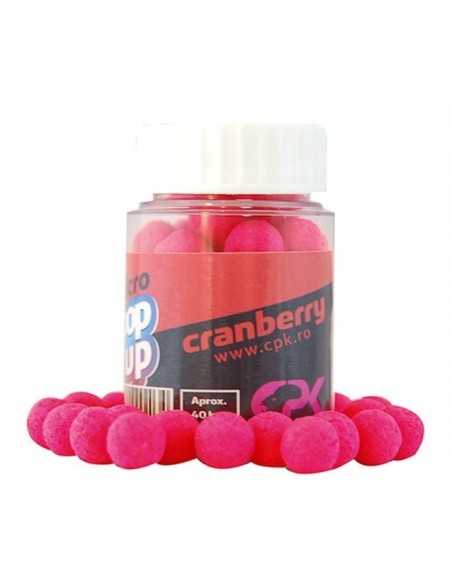 Micro Pop Up CPK, Cranberry, 8mm, 40buc/cutie Micro Pop Up CPK, Cranberry, 8mm, 40buc/cutie