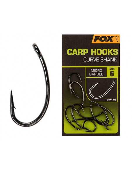 Carlige Fox Curve Shank, 10buc/plic Carlige Fox Curve Shank, 10buc/plic