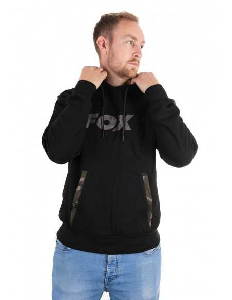Hanorac Fox Black/Camo Hoody, XXXL Hanorac Fox Black/Camo Hoody, XXXL