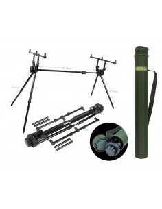 Rod Pod Carp Academy Tub Verde, 3 posturi