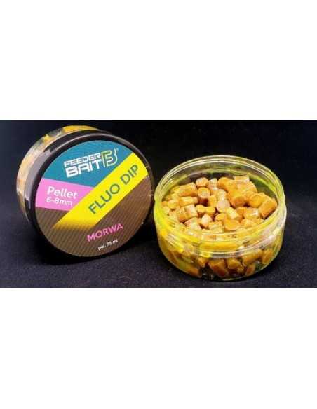 Peleti Feeder Bait Fluo Dip, Fragute, 6-8mm, 75ml Peleti Feeder Bait Fluo Dip, Fragute, 6-8mm, 75ml