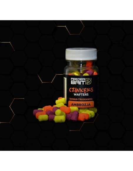 Pop-Up Feeder Bait Czinkers Flotant, Ambrozie-Banana/Capsuna, 6-9mm, 60ml