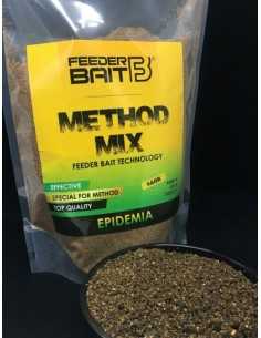 Nada Feeder Bait Method Mix, Epidemia Dark, 800g
