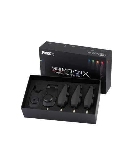 Set 4 Avertizori Fox Mini Micron X + Statie X Receiver Set 4 Avertizori Fox Mini Micron X + Statie X Receiver