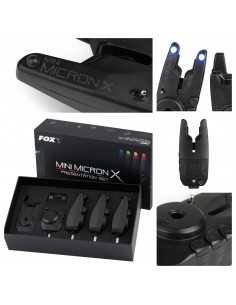 Set 4 Avertizori Fox Mini Micron X + Statie X Receiver 2