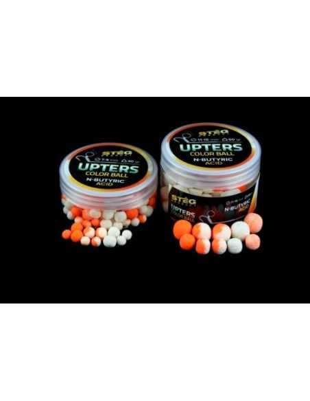Pop-Up Steg Upters Color Ball, N-Butyric Acid, 11-15mm, 60gr Pop-Up Steg Upters Color Ball, N-Butyric Acid, 11-15mm, 60gr