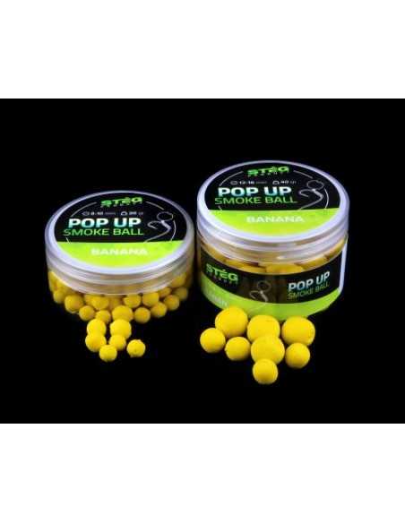 Pop-up Steg Smoke Ball, Banana, 8-10mm, 20gr Pop-up Steg Smoke Ball, Banana, 8-10mm, 20gr