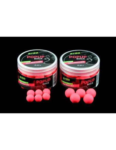 Pop-up Steg Boilie, Sea Mixture, 13mm, 50gr Pop-up Steg Boilie, Sea Mixture, 13mm, 50gr