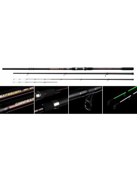 Lanseta Nevis Carpex Feeder, 3.60m, 150g, 3+2buc Lanseta Nevis Carpex Feeder, 3.60m, 150g, 3+2buc