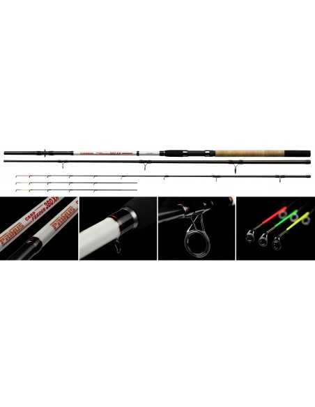 Lanseta Nevis Primus Carp Feeder, 3.90m, 140g, 3+3buc Lanseta Nevis Primus Carp Feeder, 3.90m, 140g, 3+3buc