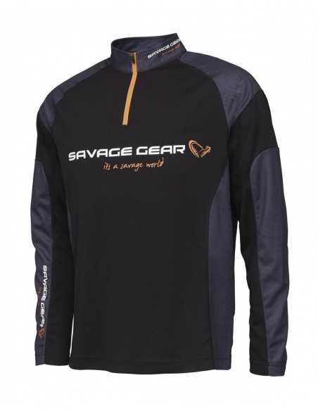 Bluza Savage Gear Tournament Gear Black INK Bluza Savage Gear Tournament Gear Black INK