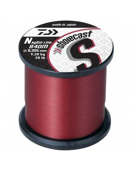 Fir Monofilament Daiwa Shorecast, Rosu, 0.28mm, 5.66Kg, 1540m Fir Monofilament Daiwa Shorecast, Rosu, 0.28mm, 5.66Kg, 1540m
