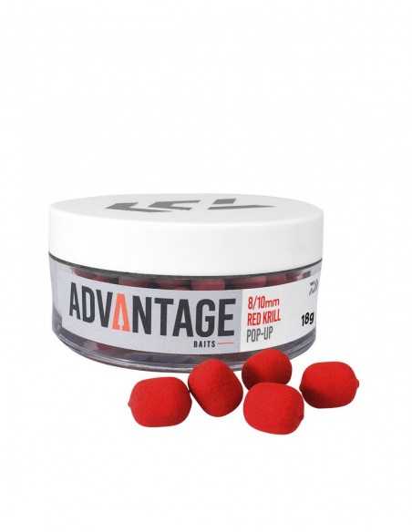 Pop Up Daiwa Advantage, Red Krill, 6/8mm, 18gr