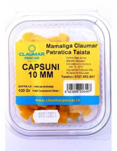 Mamaliga Cuburi Claumar, 10mm, Capsuni, 100g