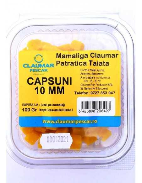 Mamaliga Cuburi Claumar, 10mm, Capsuni, 100g Mamaliga Cuburi Claumar, 10mm, Capsuni, 100g