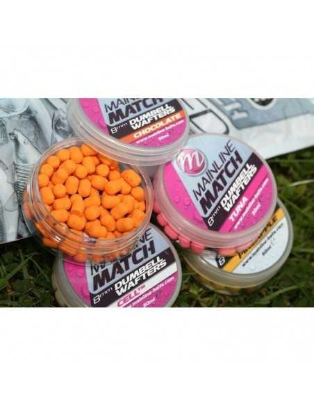 Wafters Mainline Match Dumbell, Orange Chocolate, 10mm, 50ml Wafters Mainline Match Dumbell, Orange Chocolate, 10mm, 50ml