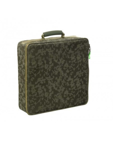 Geanta mulinete Carp Pro Big Pit, 4 compartimente, 40x40x12cm