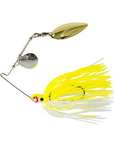 Spinnerbait EnergoTeam Wizard Spinner Bait, White-Lemon, 10g