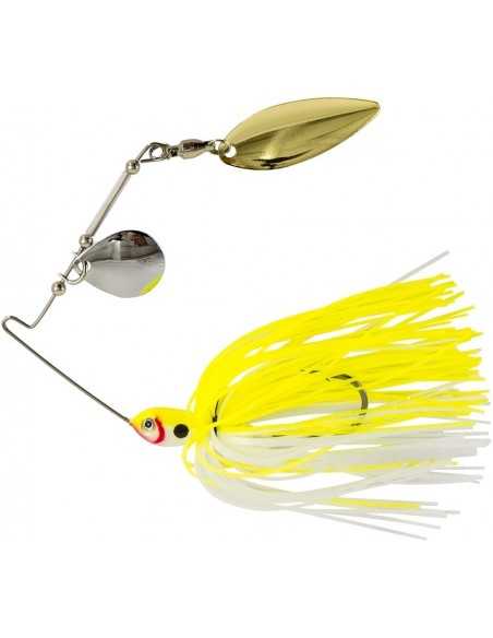 Spinnerbait EnergoTeam Wizard Spinner Bait, White-Lemon, 10g