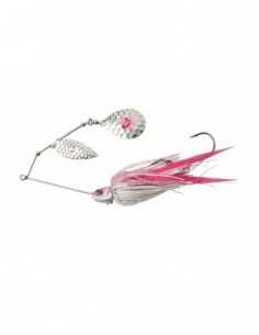 Spinnerbait Savage Gear Da Bush Sinking, Pink Silver, 16cm, 32gr