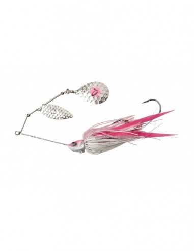 Spinnerbait Savage Gear Da Bush Sinking, Pink Silver, 16cm, 32gr