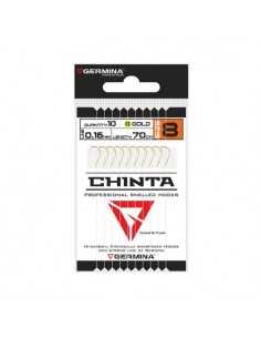 Carlige legate Germina Chinta, Nr.10, 0.14mm, 10buc/plic
