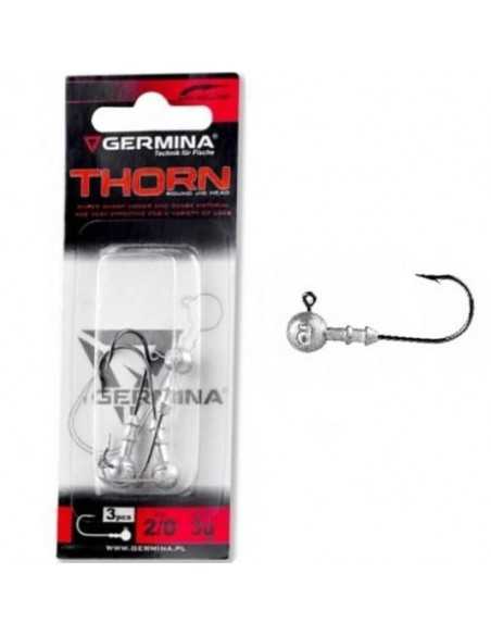 Jig Germina Thorn, Nr.4/0, 10g, 3buc/plic Jig Germina Thorn, Nr.4/0, 10g, 3buc/plic