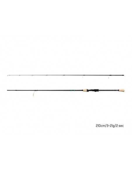 Lanseta Delphin Zandera XCS 40T, 2.10m, 3-21gr, 2buc Lanseta Delphin Zandera XCS 40T, 2.10m, 3-21gr, 2buc