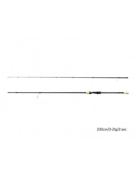 Lanseta Delphin Zandera XCS 40T, 2.30m, 3-21gr, 2buc Lanseta Delphin Zandera XCS 40T, 2.30m, 3-21gr, 2buc
