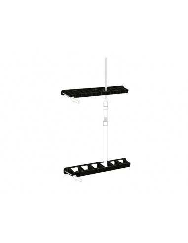 Suport pentru lansete Delphin WallHOLD, 35x6.5x3cm