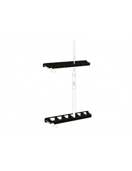 Suport pentru lansete Delphin WallHOLD, 35x6.5x3cm
