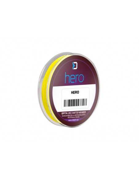 Fir Textil Delphin Hero 8, Galben Fluo, 15m Fir Textil Delphin Hero 8, Galben Fluo, 15m