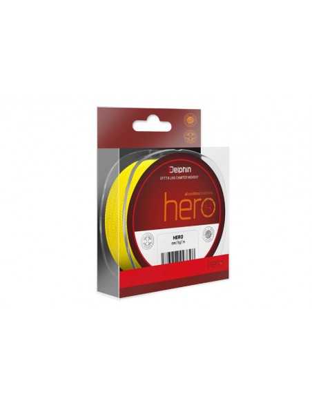 Fir Textil Delphin Hero 4, Galben Fluo, 15m Fir Textil Delphin Hero 4, Galben Fluo, 15m