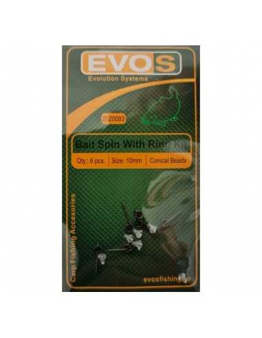 Spin de Momeala Evos Bait Spin Ring Kit, 6buc/plic