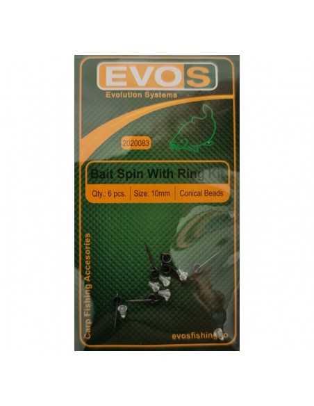 Spin de Momeala Evos Bait Spin Ring Kit, 6buc/plic Spin de Momeala Evos Bait Spin Ring Kit, 6buc/plic