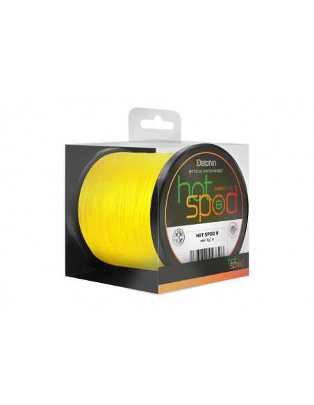 Fir Textil Delphin HotSpod 8, Galben, 0.14mm, 9.60kg, 300m Fir Textil Delphin HotSpod 8, Galben, 0.14mm, 9.60kg, 300m