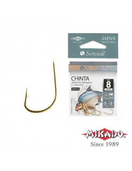 Carlige Mikado Sensual Chinta Gold, 10buc/plic