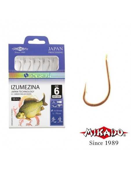 Carlige Legate Mikado Sensual Izumezina, 0.20mm, No.6, 10buc/plic