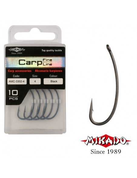 Carlige Mikado Teflon Black Matt, Nr.8, 10buc/plic Carlige Mikado Teflon Black Matt, Nr.8, 10buc/plic