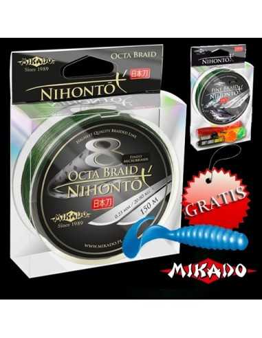 Fir Textil Mikado Nihonto Fine Braid, Green, 150m