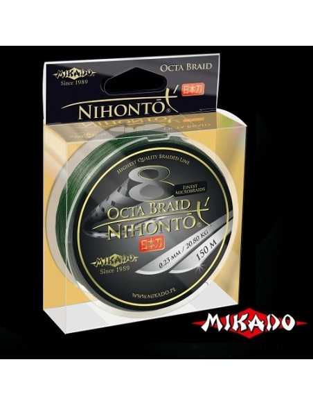 Fir Textil Mikado Nihonto Octa Braid, Green, 150m