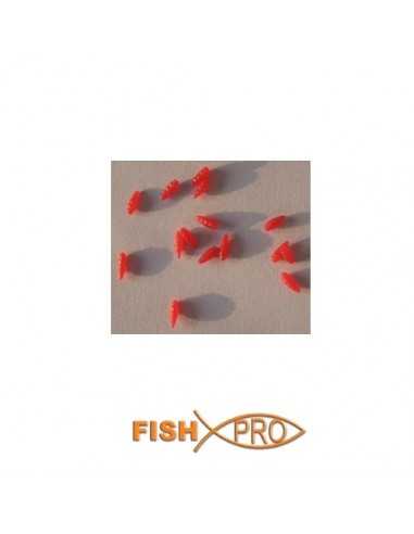 Viermi Artificiali Fish Pro, Pinki, 0.5cm, Soft Rosii, 30Buc