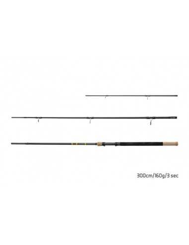 Lanseta Delphin River Trophy NXT, 3.00m, 160gr, 3+4buc