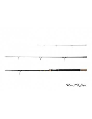 Lanseta Delphin River Trophy NXT, 3.60m, 200gr, 3+4buc