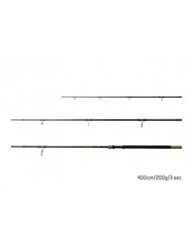 Lanseta Delphin River Trophy NXT, 4.00m, 200gr, 3+4buc