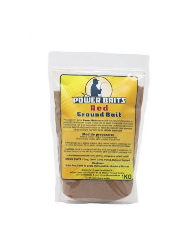 Nada Power Baits, Red, 1kg