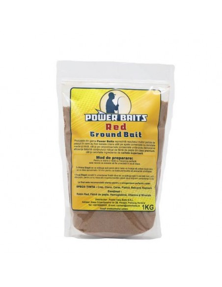 Nada Power Baits, Red, 1kg Nada Power Baits, Red, 1kg