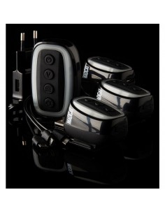 Set Detectori Electronici Madcat Topcat cu statie, Rosu Verde, 2+1 2